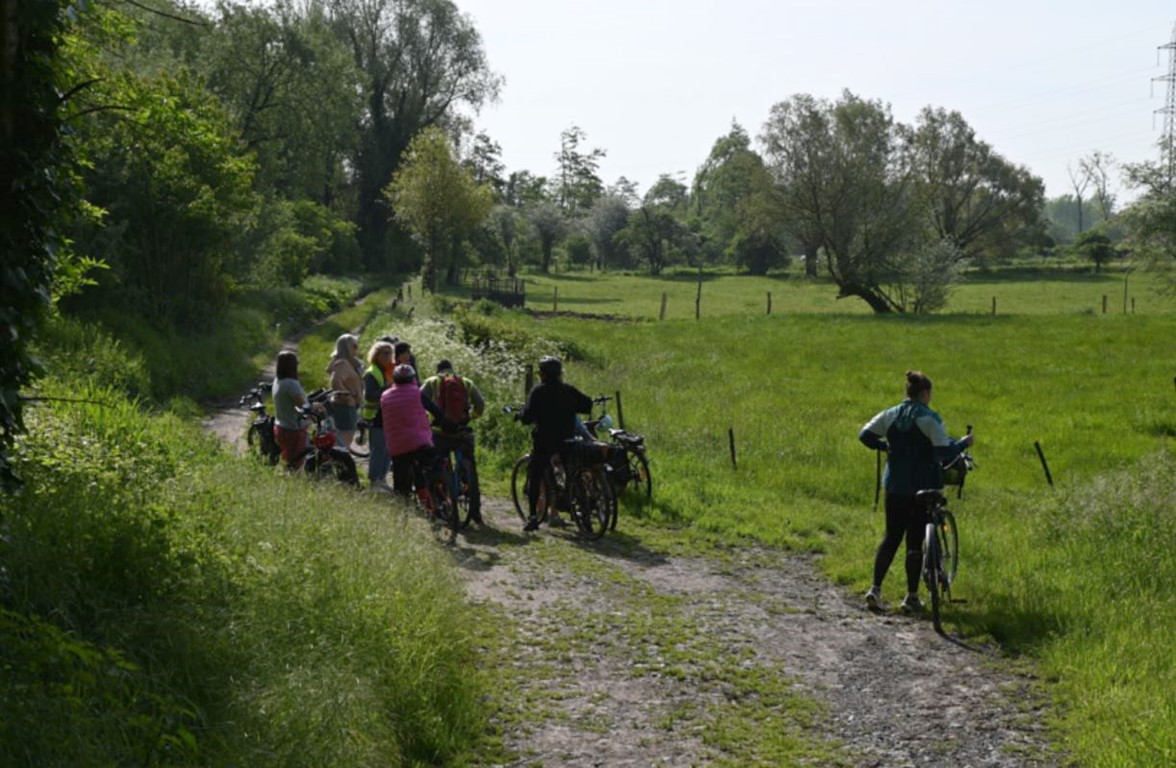 A vélo pour comprendre les paysages de la campagne autour de Soignies
