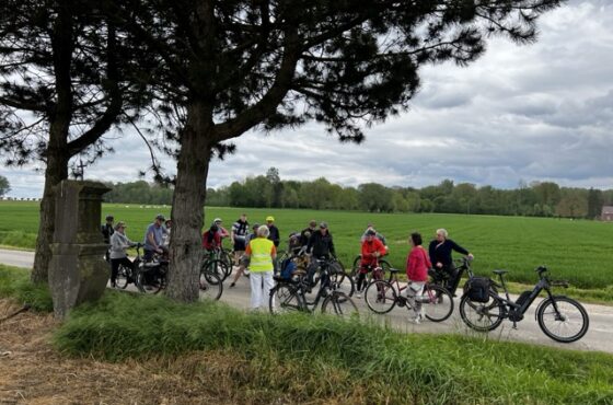 A vélo pour comprendre les paysages de la campagne autour de Soignies