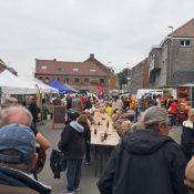 marché de village à la Boucherie Paysanne de Naast,