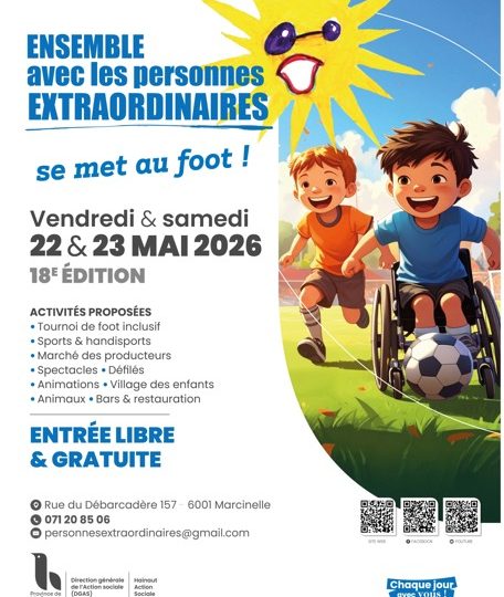 Ensemble avec les personnes extraordinaires!